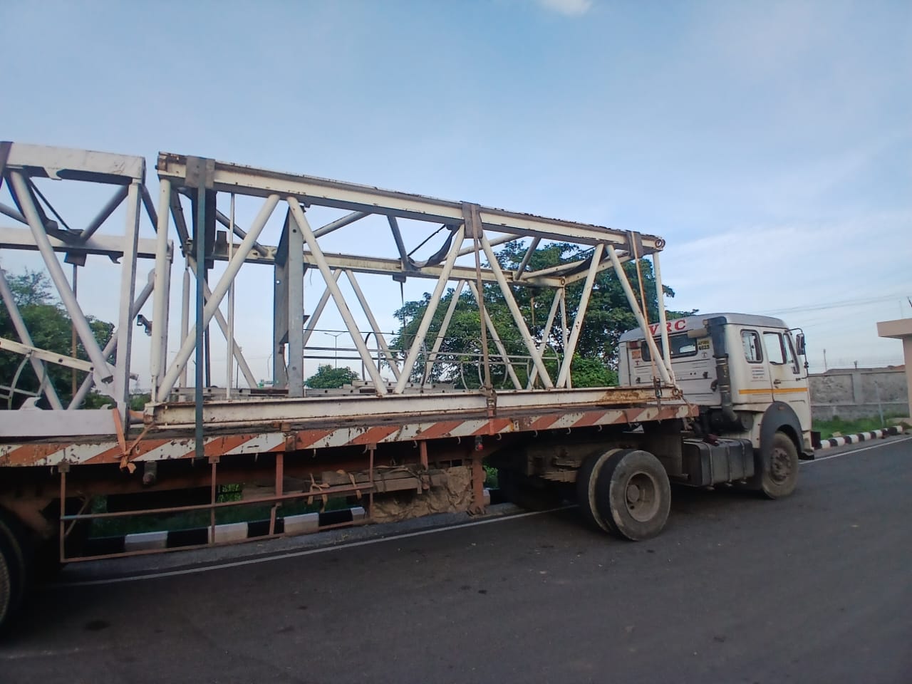 Steel structure transport